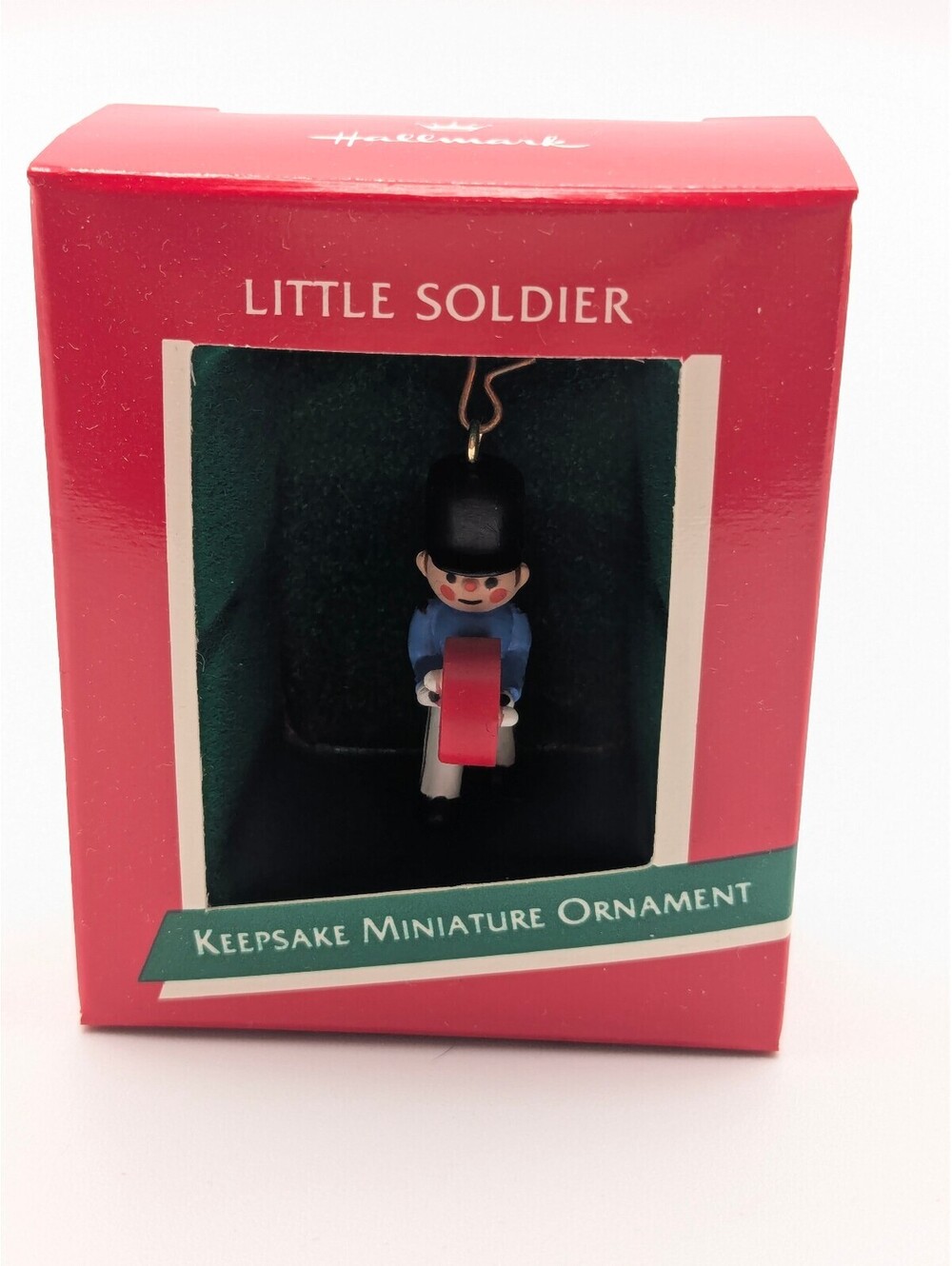 Hallmark Keepsake Little Soldier Miniature Ornament 1989, New in Box